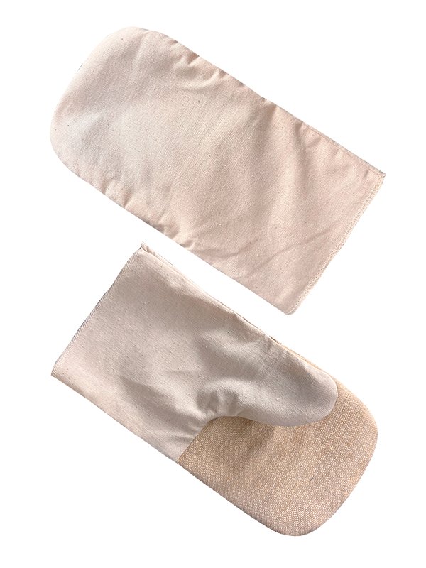 Рукавиці бавовняні з брезентовим надолонником SEVEN